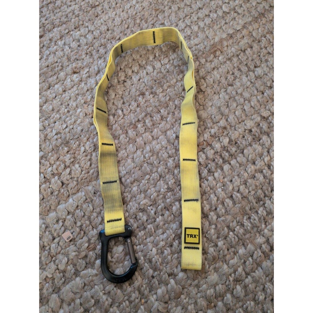 TRX Fit System Suspension Trainer  Black Yellow Adjustable Anchor
